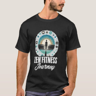 Lotus Meditation Yoga Lovers Teacher Yoga Instruct T-Shirt