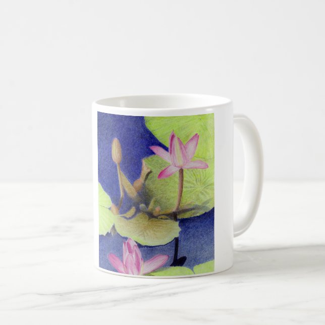 Lotus Mug (Front Right)