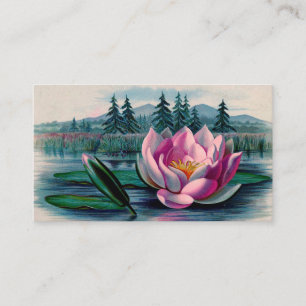 Lotus Nam Myoho Renge Kyo Business Card