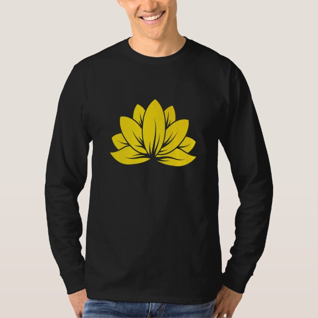 Lotus Ohm Yoga Third Eye Isha Hindu Linga T-Shirt (Front)