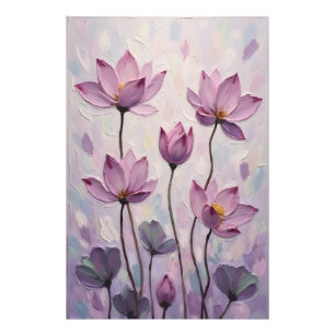 Lotus – Oil Painting Photo Print