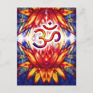 Lotus OM Art Postcard