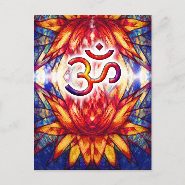 Lotus OM Art Postcard (Front)