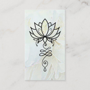 *~* Lotus Ombre Reiki Nirvana Sacred Geometry Business Card