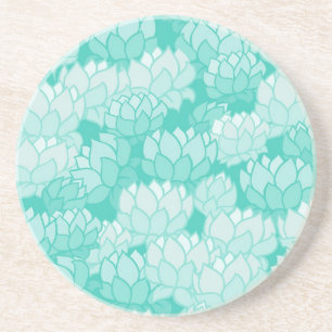 Lotus pattern 2 coaster