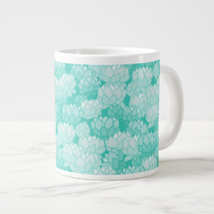 Lotus pattern 2 large coffee mug