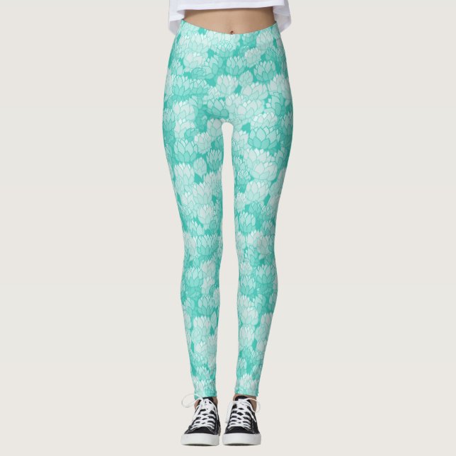 Lotus pattern 2 leggings (Front)