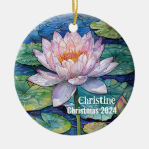 Lotus Personalized Lotus Ornament
