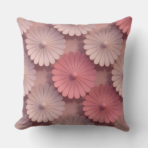 Lotus Petal Fans 3D Batik Motif Cushion
