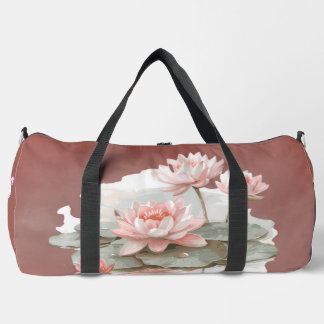 Lotus Pond Duffle Bag