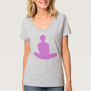 Lotus position in pink! T-Shirt