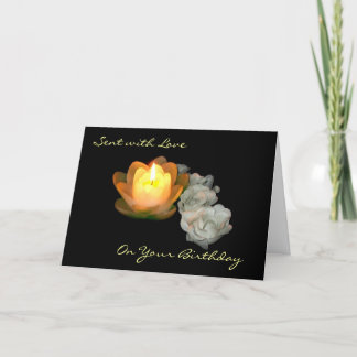 Lotus Rose Card