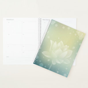 Lotus Serenity Hardcover Daily Planner