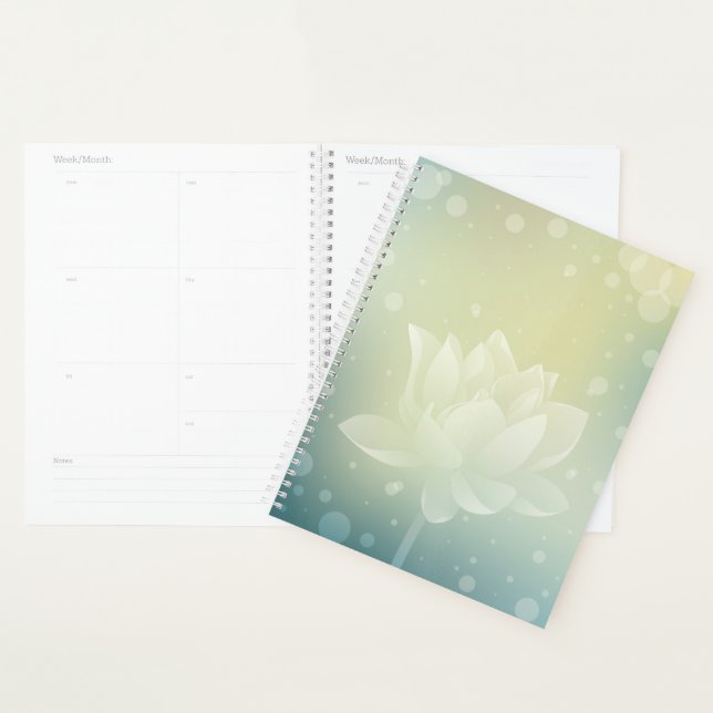 Lotus Serenity Hardcover Daily Planner (Display)