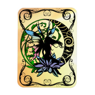 Lotus Shadow Fairy Magnet