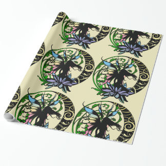 Lotus Shadow Fairy Wrapping Paper