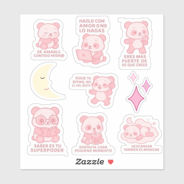 Lotus Stickers (Sheet)