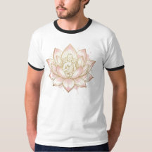 Lotus Symbol Ancient Wisdom Graphic Tee