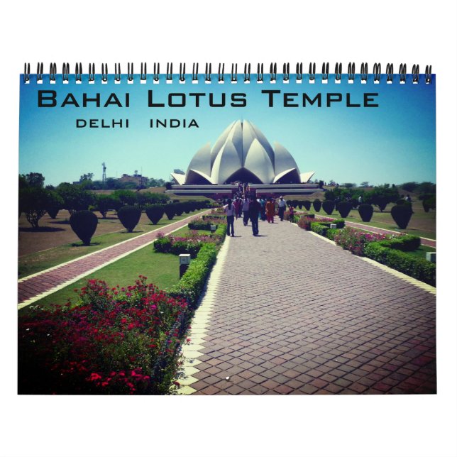 lotus temple 2027 calendar (Cover)