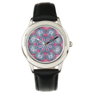 Lotus Tie Dye Watch