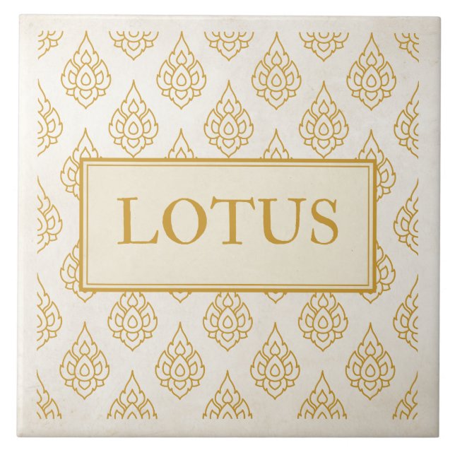 Lotus tile (Front)