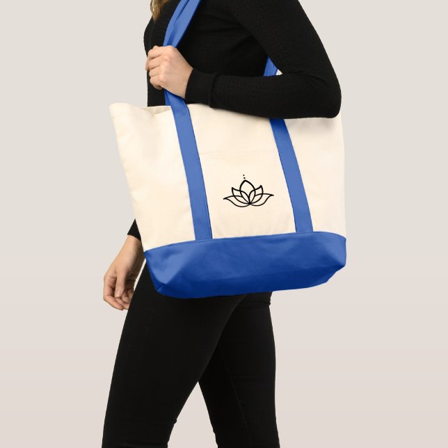 Lotus Tote Bag (Front (Product))