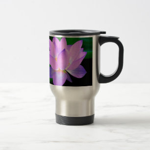 lotus water romantic date bridal peace hope love travel mug