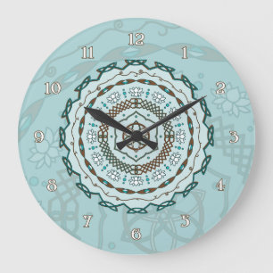 Lotus Weave Clock