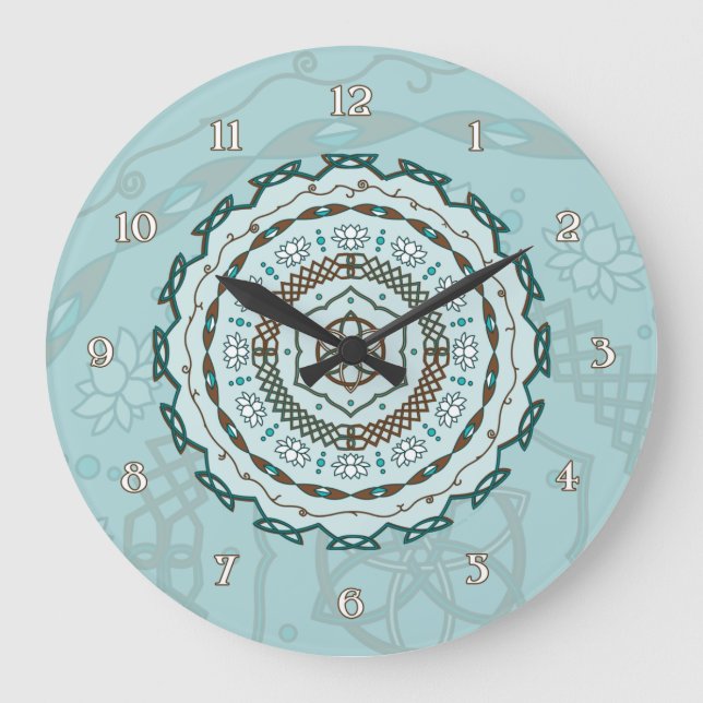 Lotus Weave Clock (Front)