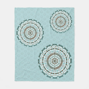 Lotus Weave Fleece Blanket
