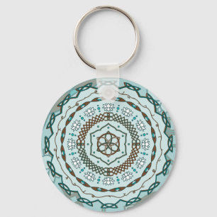 Lotus Weave Keychain