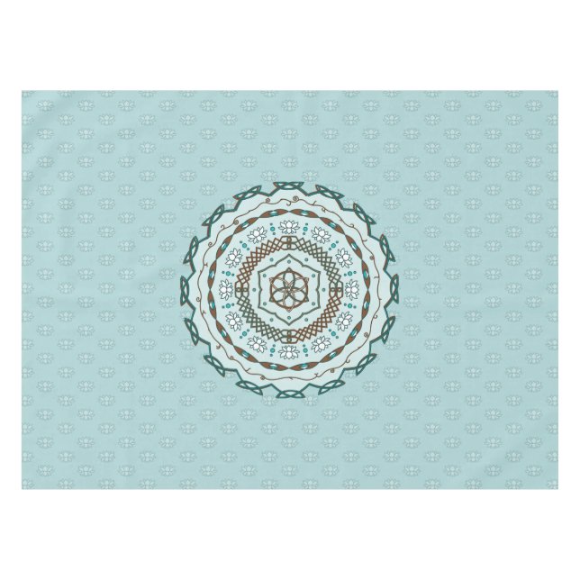 Lotus Weave Tablecloth (Front (Horizontal))