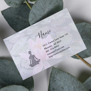 Lotus Yoga Business Card