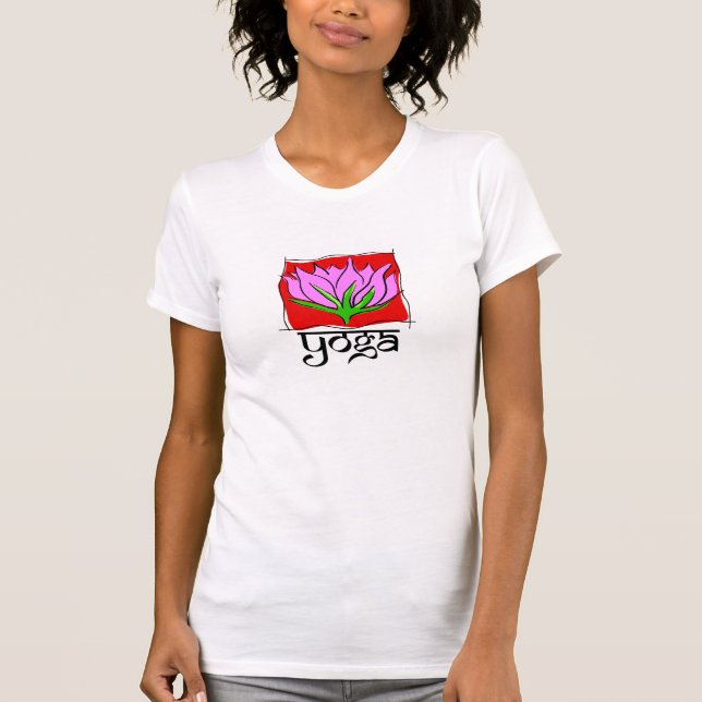 Lotus Yoga T-Shirt (Front)