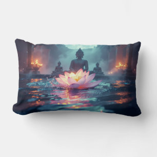 LOTUS - ZEN BUDDHISM LUMBAR CUSHION