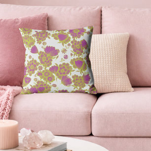 Lou Light 🤍💜 Baroque Floral Cushion