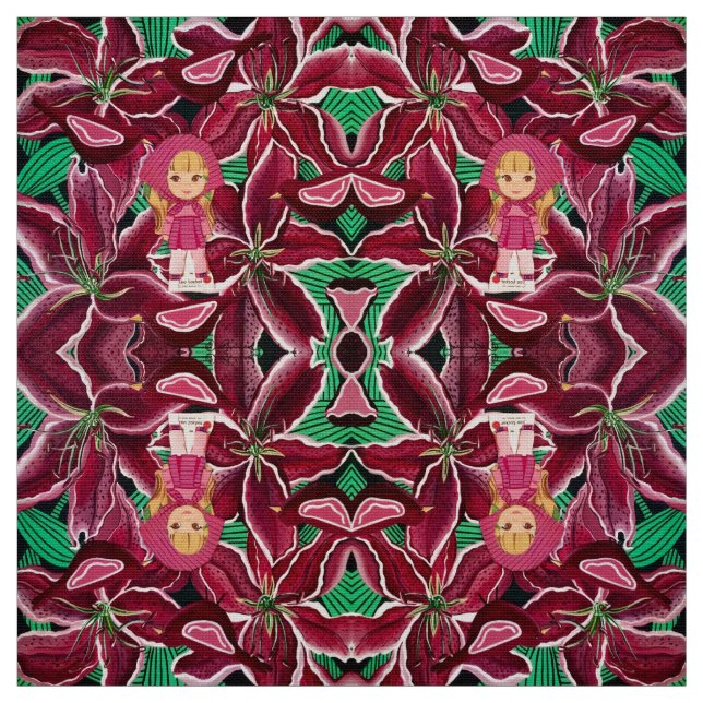 Lou Lily Fabric (Swatch)