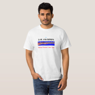 Lou Swimmin Making Dreams Come True Christmas Tee