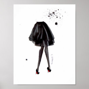 Louboutins in Ink Poster