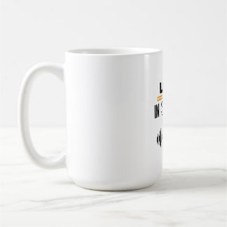 LOUD IN SILENCE – Minimalist Typography T-Shirt Coffee Mug