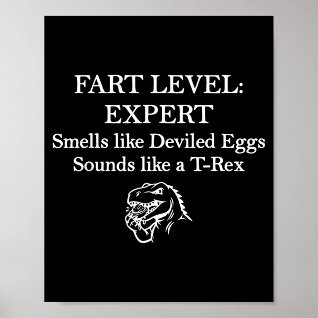 Loud Noises Level Expert Smells Like Deviled Eggs Poster (Front)