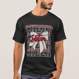 Loud Proud Sell Cheer Sister Coquette Bow Sport Te T-Shirt
