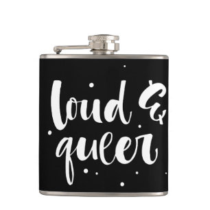Loud & Queer Hip Flask
