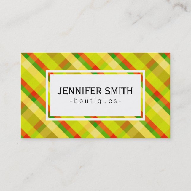 Loud Stripes | Cheerful Business Card (Front)