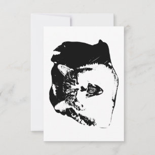 Loud Thanks, Ink Mark Thank You Card