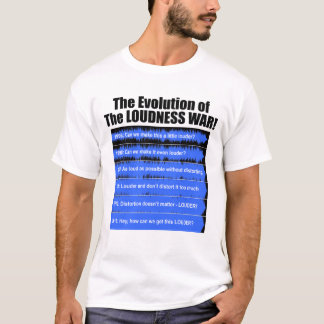 Loudness War Evolution T-shirt