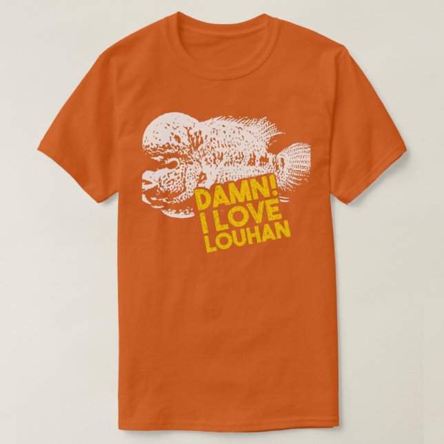 Louhan Fish Simple T-Shirt (Design Front)