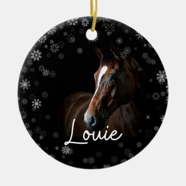 Louie Ornament (Front)