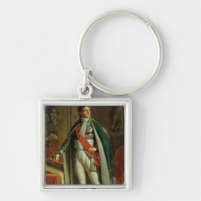Louis Alexandre Berthier  Showing Map of Key Ring (Front)