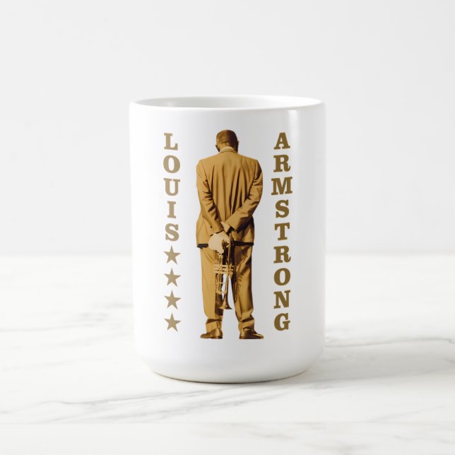 Louis Armstrong Coffee Mug (Center)